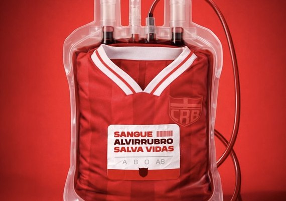 CRB lança ação solidária de doação de sangue em parceria com o Hemoal