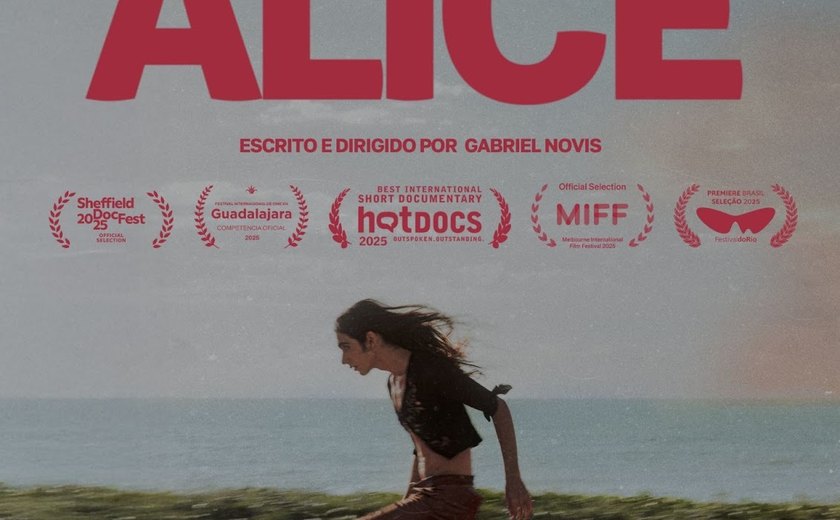 Curta-metragem alagoano 'Alice' terá estreia nacional no Festival do Rio