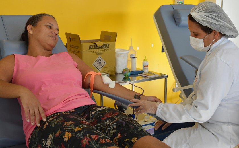 Hemoal promove coleta externa de sangue em Coruripe nesta quinta-feira (15)