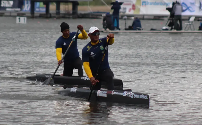 Brasil leva dois ouros na Copa do Mundo de canoagem e paracanoagem