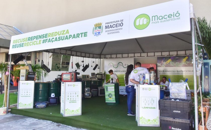 Semana do Meio Ambiente: Prefeitura de Maceió viabiliza coleta especial