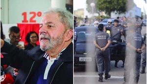 PM prepara esquema para afastar movimentos na oitiva de Lula em Curitiba