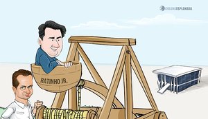 Ratinho Júnior na fila