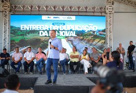 Em Junqueiro, Renan Filho entrega novo trecho da duplicação da BR-101; investimento foi de R$ 20 milhões