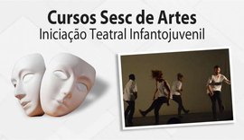 Sesc Alagoas abre 20 vagas para Curso Teatral Infantojuvenil