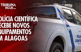 Fábio Bittencourt entrega computadores à Polícia Científica e vistoria obras do Laboratório Forense