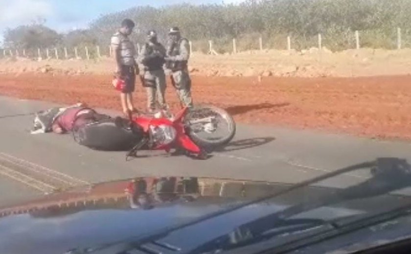 Acidente de moto deixa o pai morto e o filho ferido em Igaci