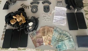Em uma semana, PM/AL retira das ruas 35 armas de fogo e mais de 26 kg de drogas