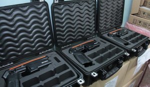 Guarda inicia treinamento com armas não-letais nesta quarta