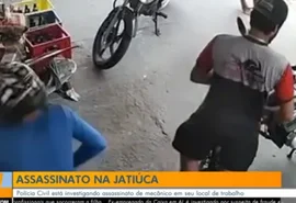 Polícia Civil divulga imagens para localizar suspeitos de matar mecânico em Maceió