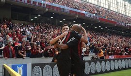 Atlético-PR faz primeiro tempo perfeito e vence o Flamengo na Arena da Baixada