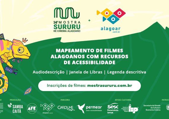 Mostra Sururu lança formulário inédito para mapeamento de filmes alagoanos com recursos de acessibilidade