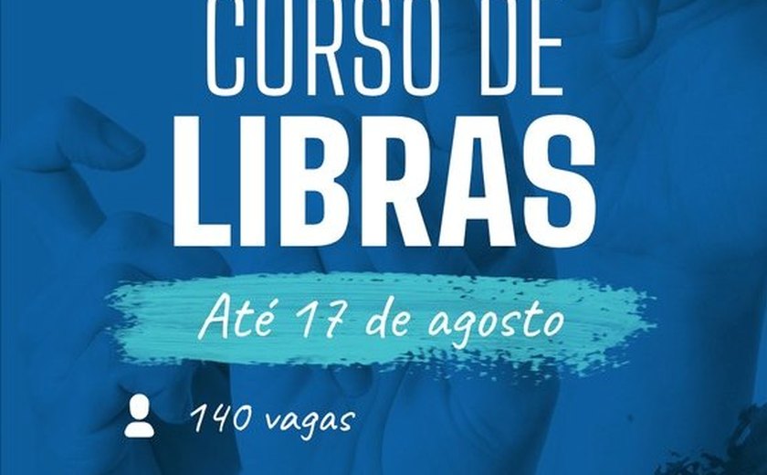 Ufal oferta 140 vagas em curso presencial de Libras no Campus A.C. Simões