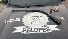 Polícia Militar de Alagoas apreende arma de fogo na Operação Lagoon