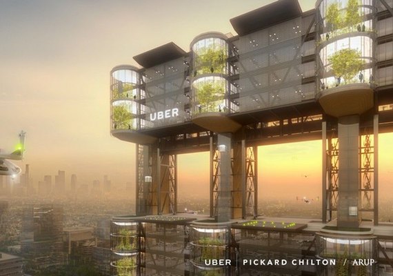 Uber tem planos de testar seu táxi aéreo, o uberAIR, no Brasil