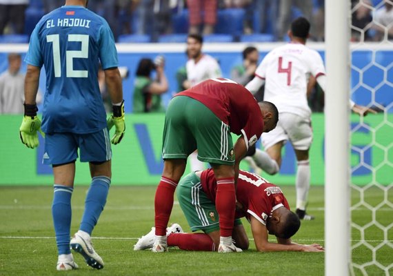 Em estreia do Grupo B, Irã vence Marrocos com gol contra no fim