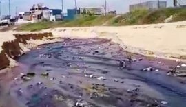 Recurso de emenda parlamentar é usado para tratar línguas sujas na orla de Maceió