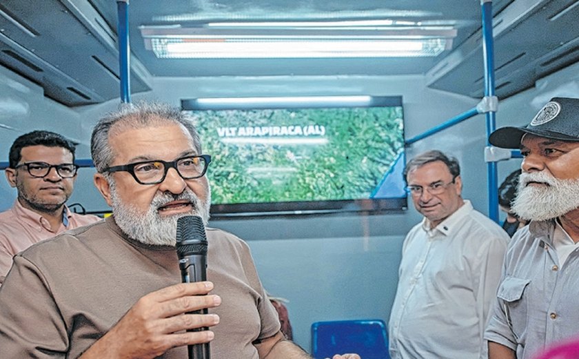George Santoro participa de teste de VLT em Arapiraca