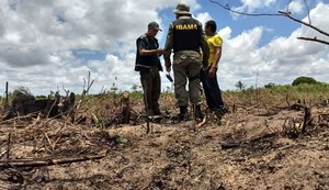 FPI do São Francisco flagra supressão de 17 hectares de Mata Atlântica em Penedo