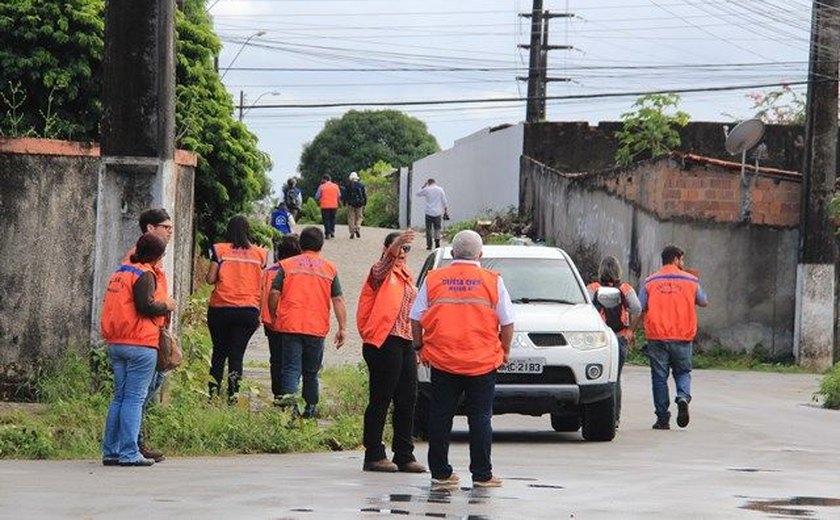 Causas de fissuras no bairro do Pinheiro seguem indeterminadas