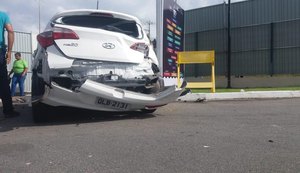 Mulher grávida atropelada por HB20 próximo a shopping está na Área Vermelha do HGE