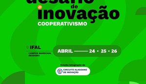 Inscrições abertas para o Desafio de Inovação que busca soluções para o cooperativismo em Alagoas