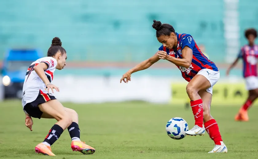 São Paulo e Bahia encerram segunda rodada do Brasileirão Feminino