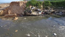 Riachos do Litoral Norte de Alagoas estão poluídos