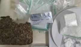 Força Tática apreende drogas, munições e prende dois suspeitos em Maceió