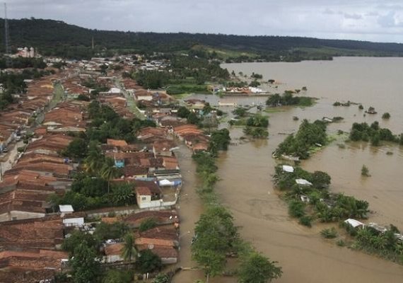 Escoamento dos rios Paraíba, Mundaú, Coruripe e São Miguel está se normalizando