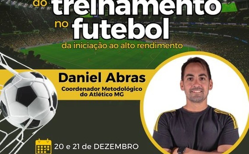 Coordenador do Atlético-MG fará curso para profissionais e estudantes na Ufal