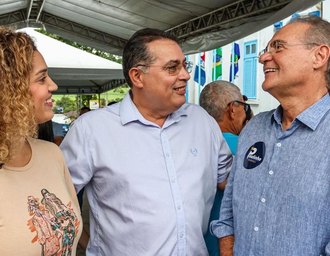 Em Colônia Leopoldina, Heloane e Adeilson Bezerra marcam presença e articulam apoio com lideranças regionais