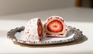 Depois do amor, agora o morango vem cravejado na Sodiê Doces
