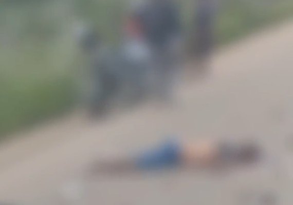 Mototaxista morre em colisão frontal com carro de passeio na Lagoa da Canoa
