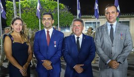 TJ/AL participa de solenidade pelos 194 anos da PM/AL e magistrados são homenageados