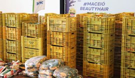 Maceió Beauty Hair arrecada mais de 3,5 toneladas de alimentos para o Mesa Brasil Sesc
