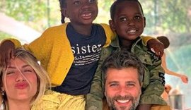Bruno Gagliasso mostra foto do filho adotado com Giovanna Ewbank
