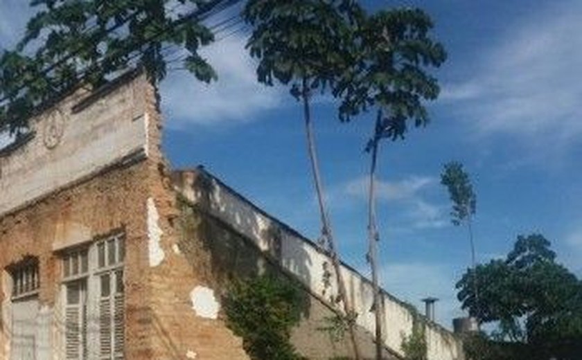 Casa histórica de Penedo desaba e fica destruída