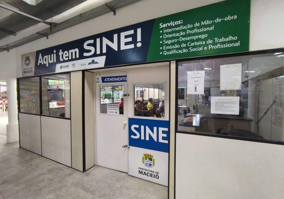 Sine oferta mais de 140 vagas de emprego em Maceió