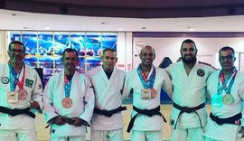 Judocas de AL conquistaram sete medalhas no Pan-Anamericano e Sul-Americano na BA