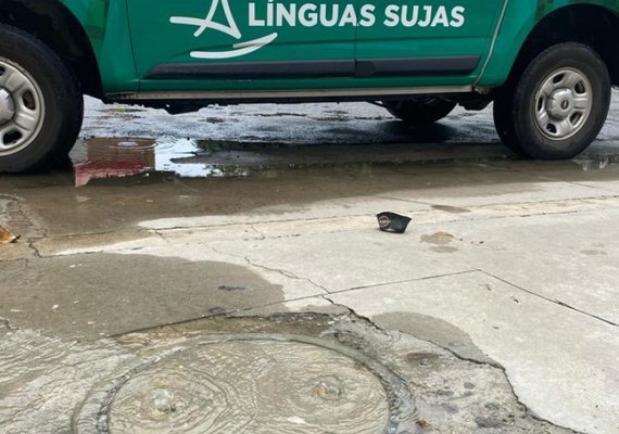 Operação Línguas Sujas flagra cinco pontos de esgoto irregular na parte baixa de Maceió