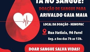 Família pede doações de sangue para narrador e cronista Arivaldo Maia