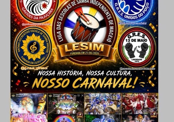 LESIM apresenta lançamento oficial do projeto do Carnaval 2027 em Maceió