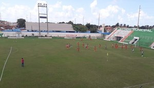 Elenco do Coruripe se reapresenta após folga de Carnaval