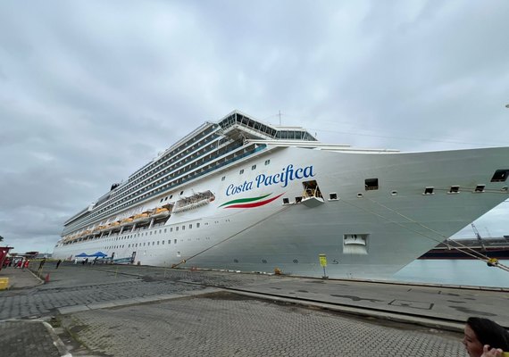 Terminal de Passageiros do Porto de Maceió recebe primeiro navio da temporada 2024/2025