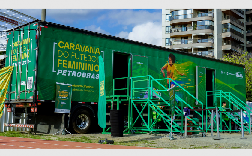 Caravana do Futebol Feminino Petrobras chega a Maceió com programação gratuita