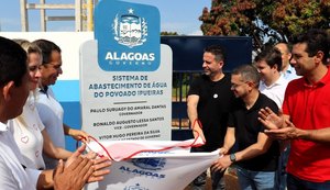 Governo e Casal inauguram sistema de abastecimento de água em Estrela de Alagoas