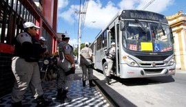 Número de assaltos a ônibus em Maceió cai 50% durante o mês de janeiro