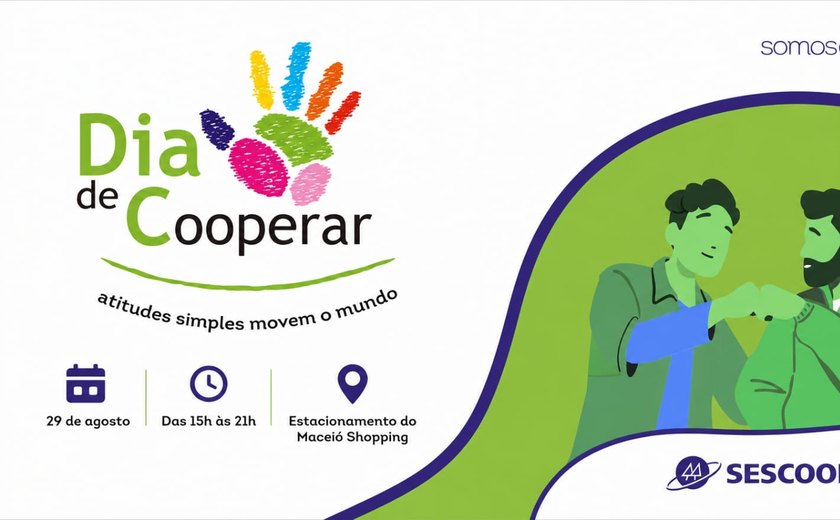 Dia de Cooperar 2026 acontece neste sábado em Maceió
