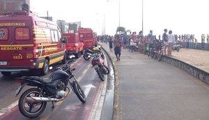 Globocop cai e deixa mortos após fortes chuvas na Zona Sul do Recife